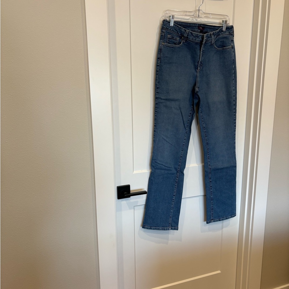 NYDJ Straight Leg Blue Jeans